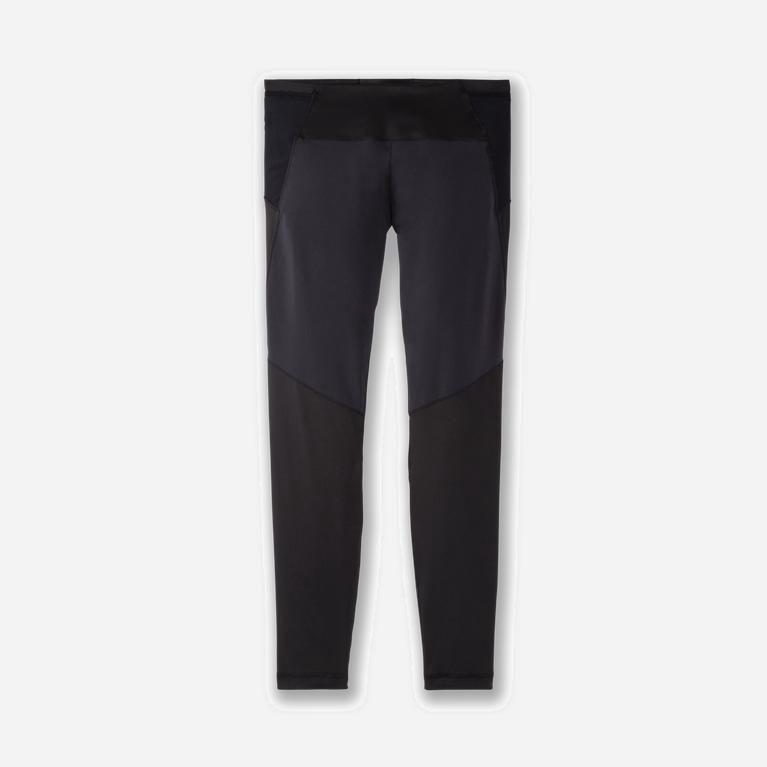 Brooks Switch Hybrid Tight Running Leggings Dam 806951-JXQ Svarta